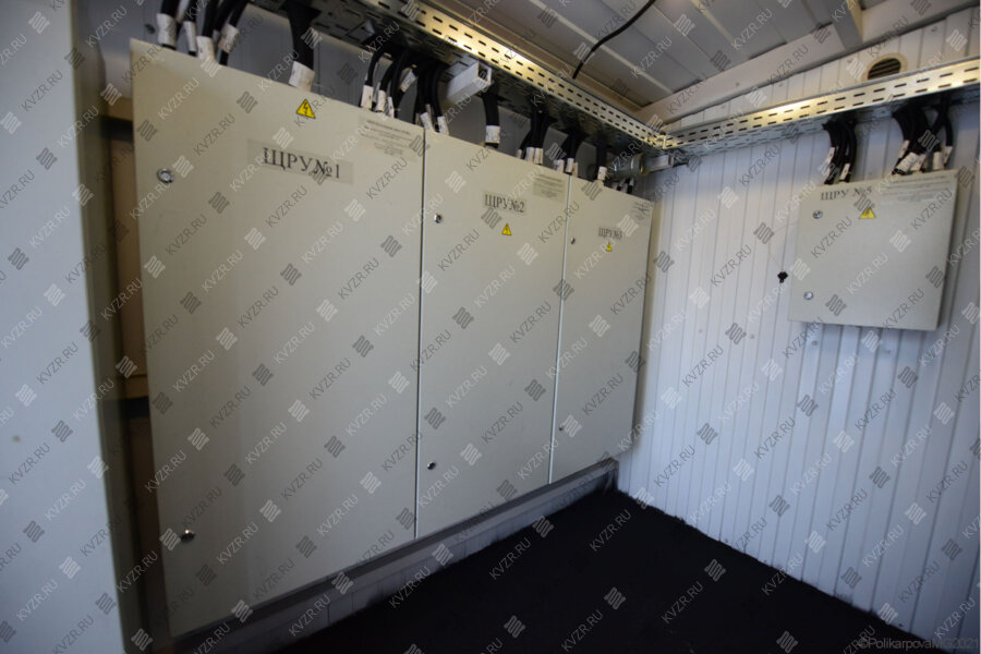 Электрощитовая котельной модульной