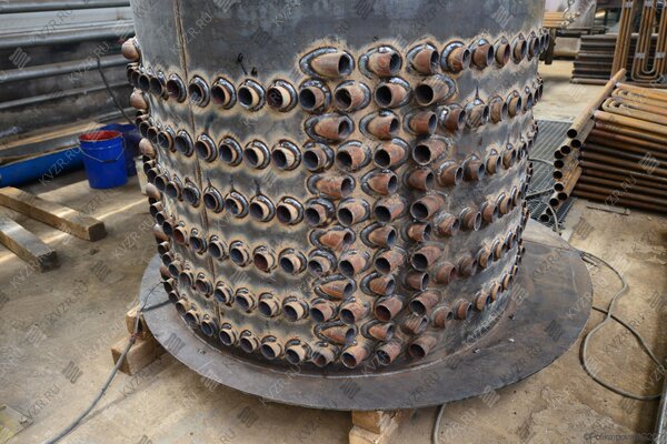 Изготовление парогенератора на угле 1500 кг 130 С