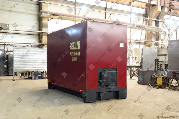 Твердотопливный котел 1280 кВт промышленный