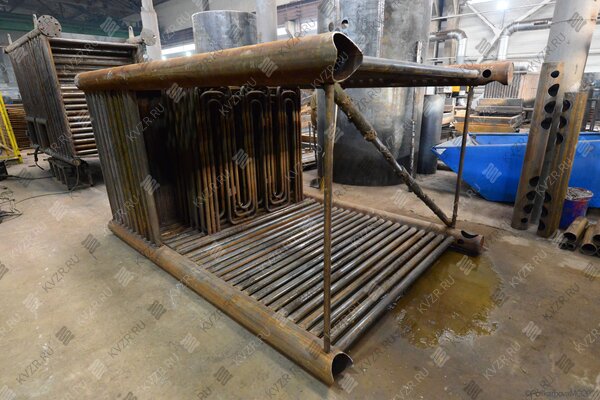 Изготовление твердотопливного котла 2500 кВт с топкой ТШПМ