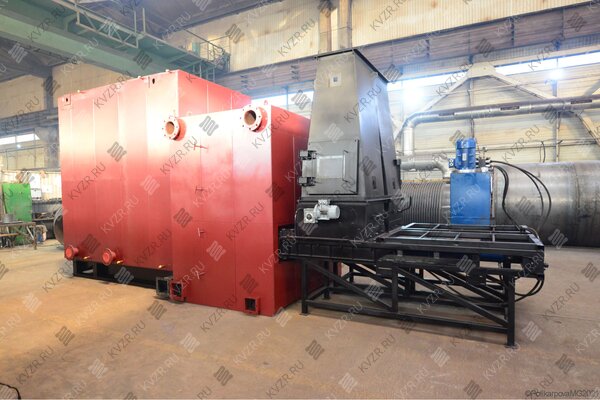 Котел 3000 кВт на щепе твердотопливный